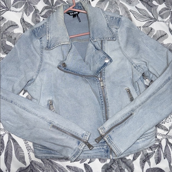 DKNY Light Blue Denim Jacket - Picture 3 of 4